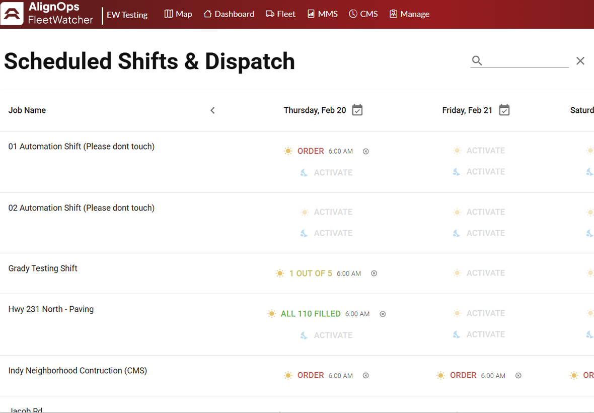 New AlignOps FleetWatcher Dispatch Functionality Helps Teams Plan Smarter, Move Faster and Stay in Control